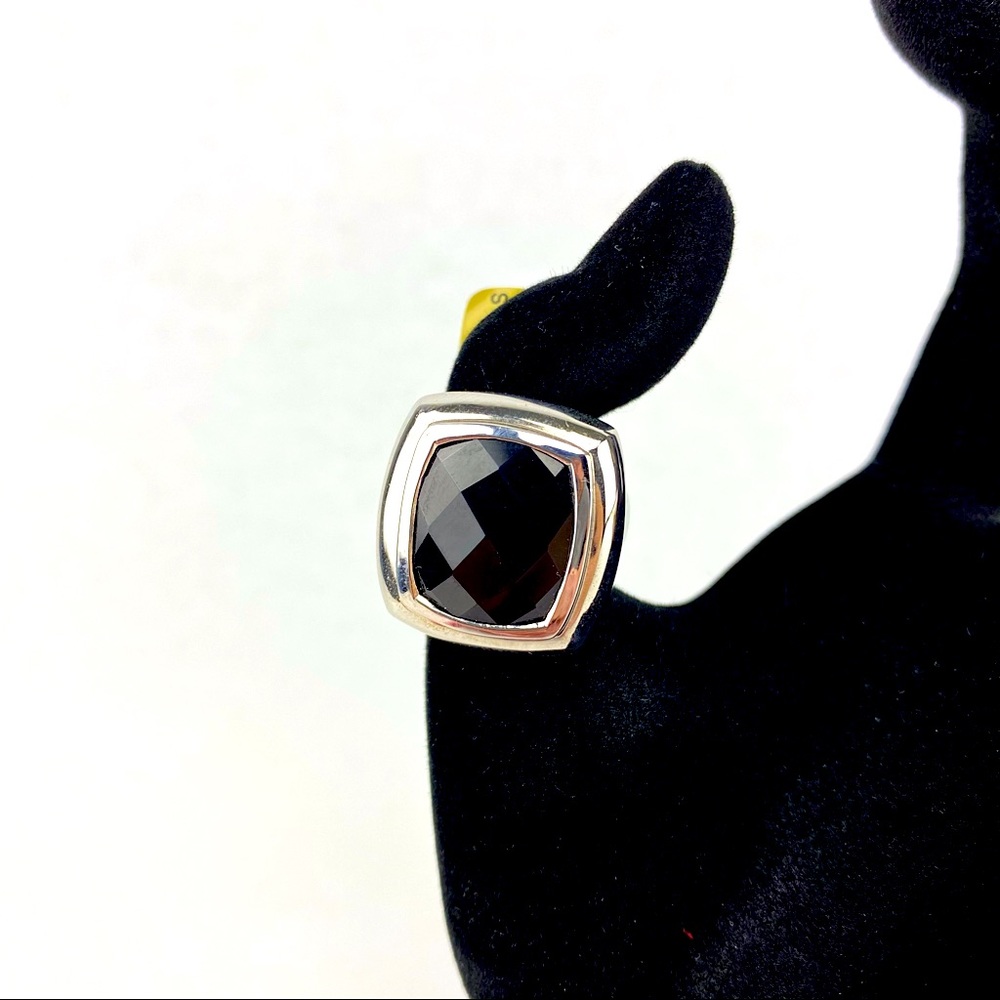 Andrea Candela Black Onyx Sterling Silver Ring